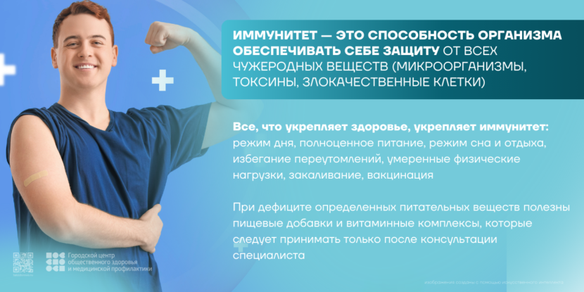 23 февраля — 1 марта — Неделя поддержания и укрепления иммунитета